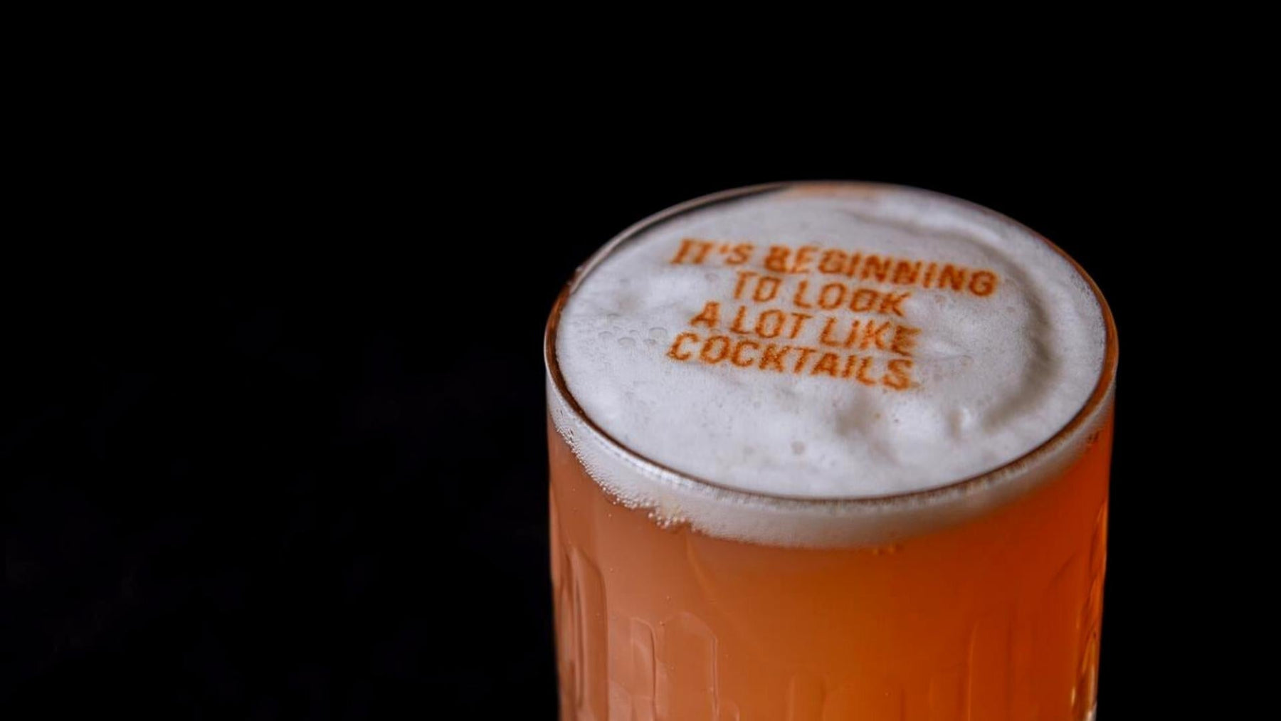 beer foam printer