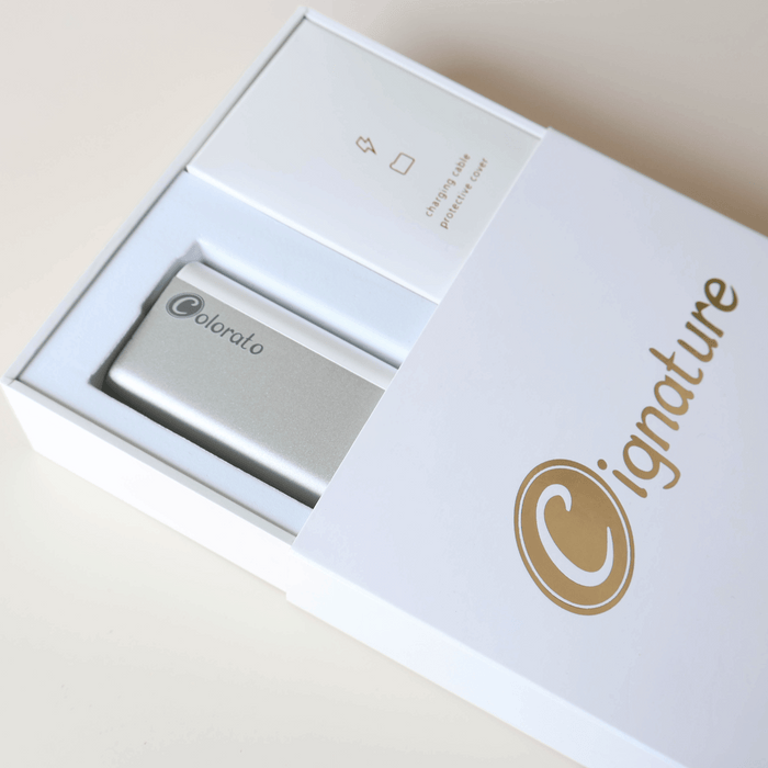 Cignature® mobiler Barista 2.0 Getränkedrucker - inklusive 1 Patrone und Zubehör (BLUETOOTH) Colorato-drinks