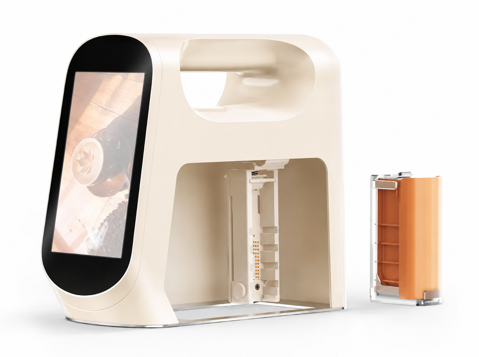 Smarter Mobiler Drucker (NEUSTE GENERATION) Nr. 1 Kaffeedrucker - Coffeeprinter aus Deutschland